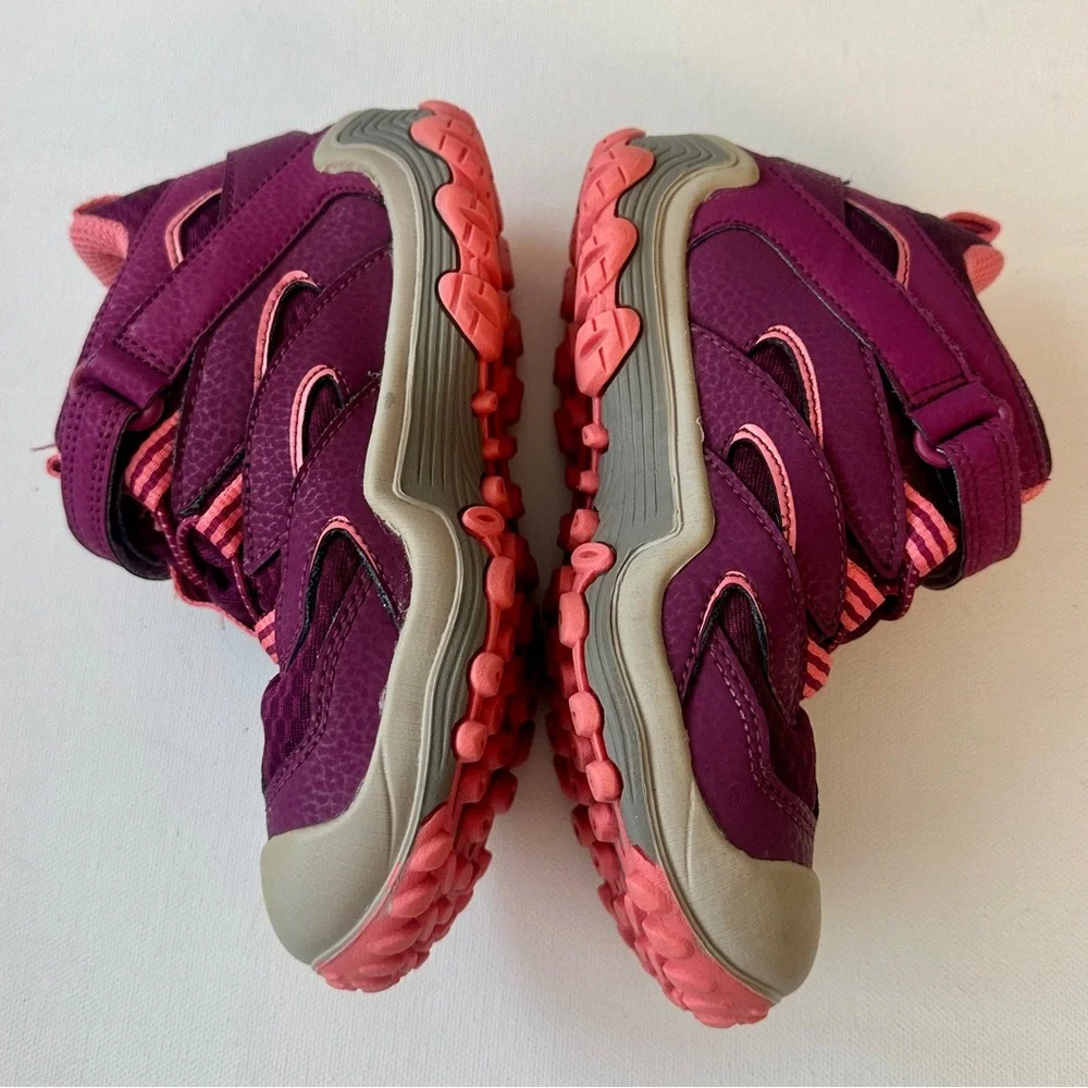 Merrell Kids Purple and Pink Waterproof Hiking Sneakers